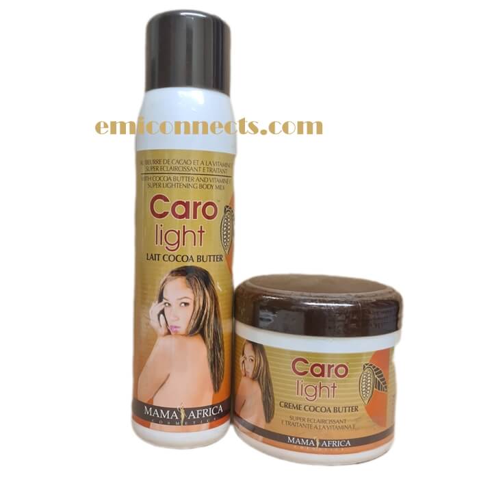 CARO LIGHT COCOA BUTTER PRODUCTS - MAMA AFRICA