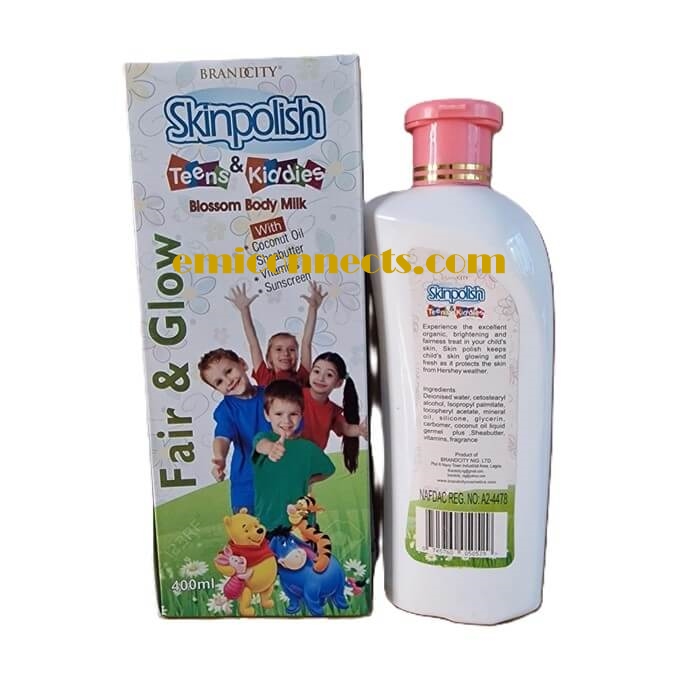 TEENS & KIDDIES SKIN POLISH BLOSSOM BODY LOTION - 400M