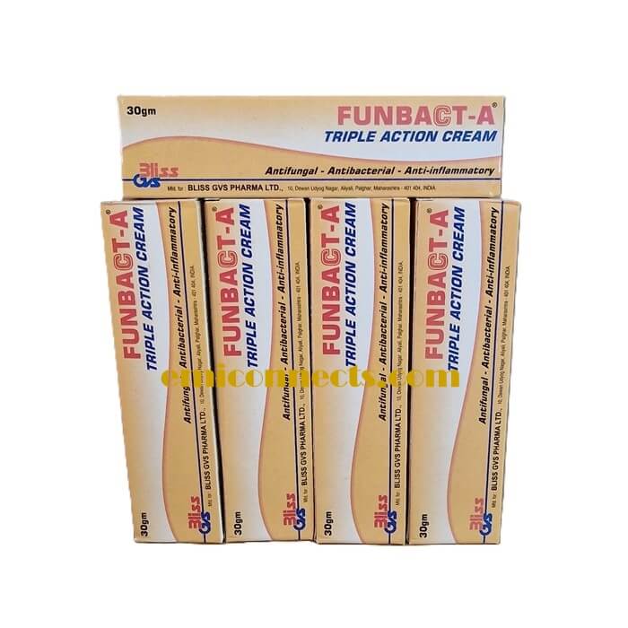 Funbact A Triple Action Cream - 30g