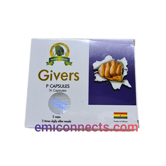 Givers P Capsules - 30 Capsules