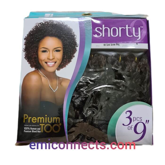 PREMIUM TOO SHORTY CORK SCREW CURL WEAVE