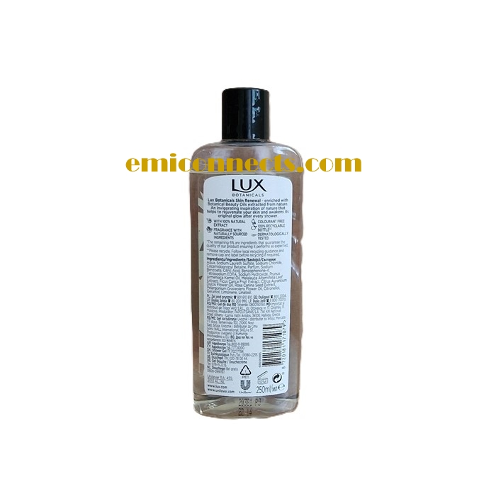 LUX BOTANICALS BIRD OF PARADISE & ROSEHIP OIL DAILY SHOWER GEL - 250ML