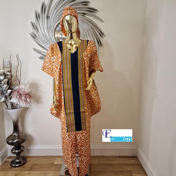 Rich African Kaftan Dress