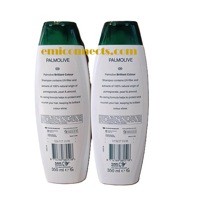 Palmolive Naturals Brilliant Color Shampoo 350ml x 2