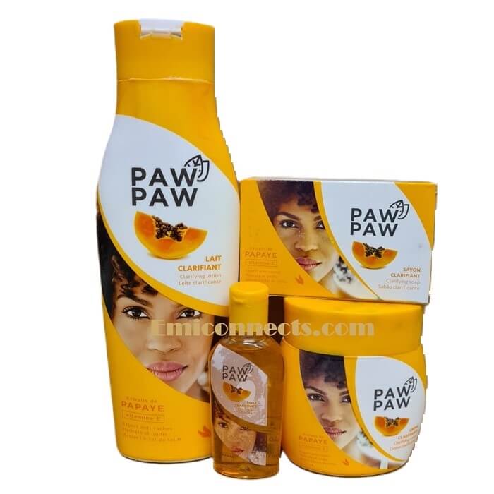 PAW PAW WITH PAPAYA EXTRACTS SKINCARE PRODUCTS