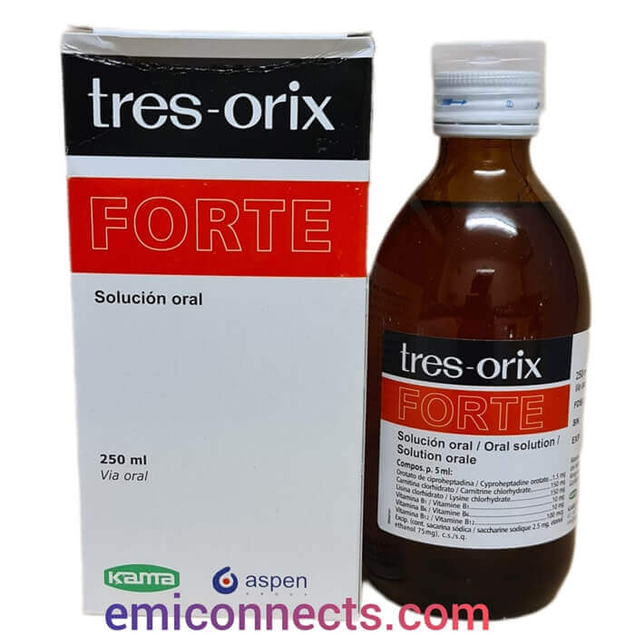 Tres-Orix Forte Oral Solution Syrup - 250ml