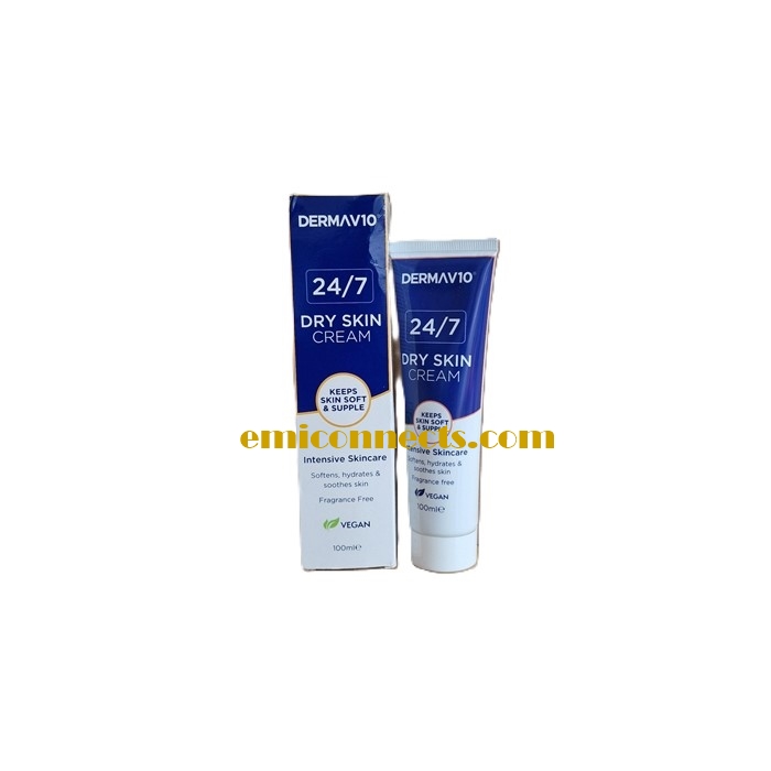 Derma V10 24/7 Dry Skin Cream 100ml