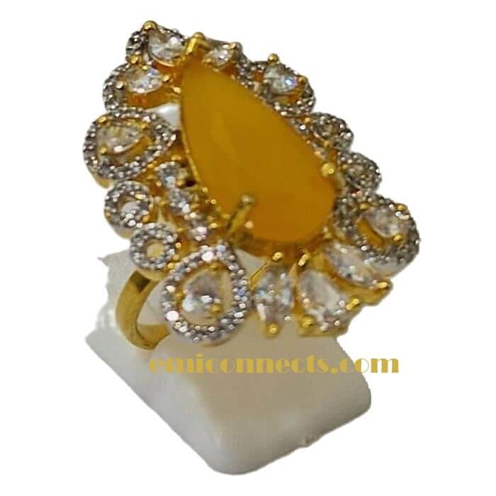 Fashion Sunspicems Elegant Gold Ring