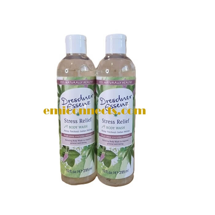 Dresdner Essenz Naturally Healthy  Stress Relief Body Wash = 2 x 295ml